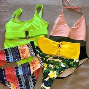 Lot of 4 swimsuits